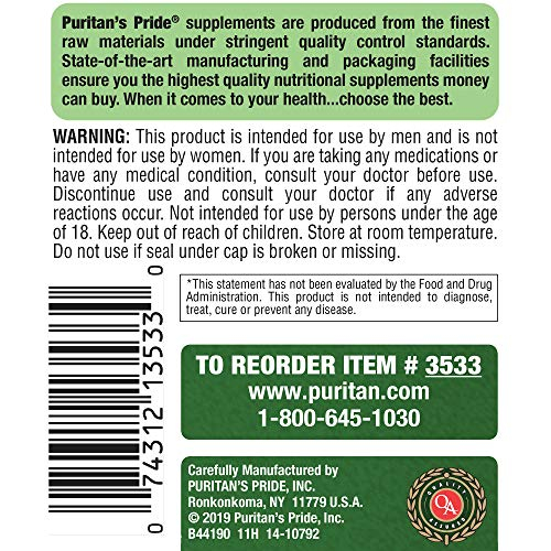 Foto 3 | Suplemento Puritan's Pride Saw Palmetto Prostate 450 Mg Softgg - Venta Internacional.