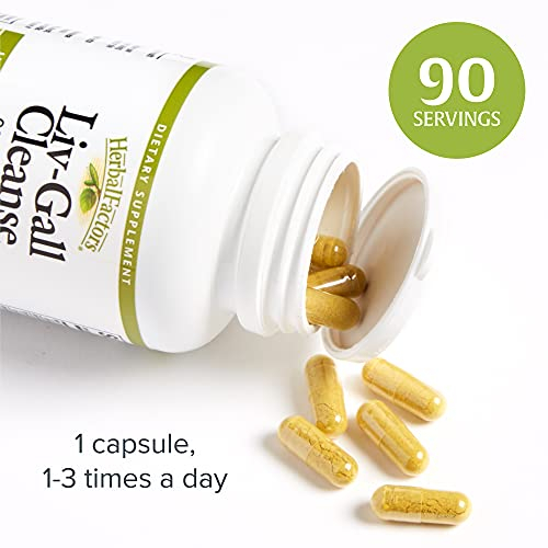 Foto 5 pulgar | Suplemento Natural Factors Liv-gall Cleanse 90 Cápsulas - Venta Internacional.