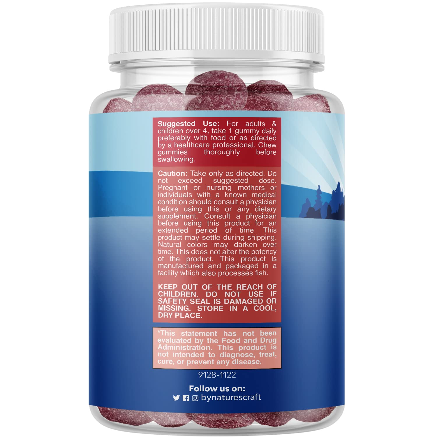 Foto 3 pulgar | Gomitas De Magnesio Natures Craft Relaxing Calm Kids 85 Mg - Venta Internacional.