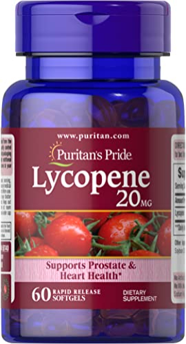 Foto 2 pulgar | Suplemento De 20 Mg De Licopeno Puritan's Pride Para La Próstata Y El Corazón - Venta Internacional.