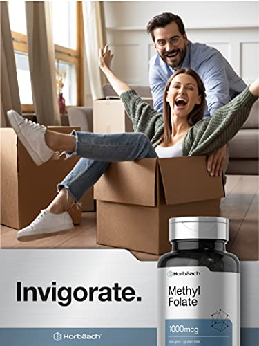 Foto 7 | Suplemento Horbäach De Folato De Metilo 1000 Mcg 200 Cápsulas - Venta Internacional.