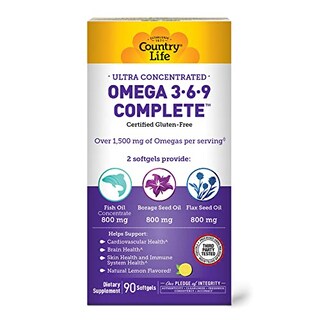 Foto 1 | Suplemento Country Life Ultra Concentrado Omega 3-6-9 90 So - Venta Internacional.