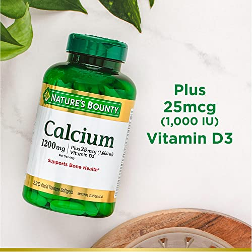 Foto 4 | Complementa Nature's Bounty Calcium 1200 mg con 1000 de Vitamina D3 - Venta Internacional