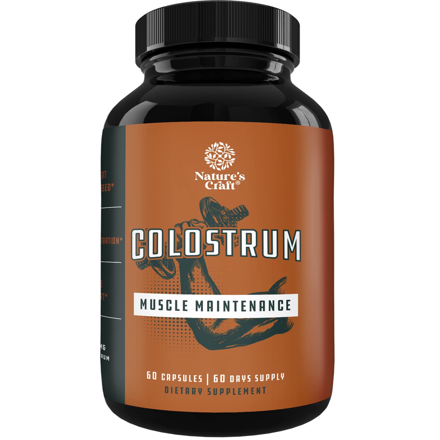 Suplemento De Calostro Natures Craft Bovine Con Inmunoglobulina G - Venta Internacional.
