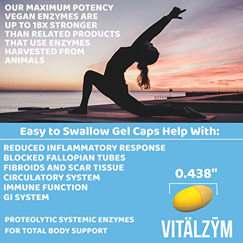 Foto 7 pulgar | Suplemento Vitälzym Vitalzym Enzimas Proteolíticas Sistémicas 18 - Venta Internacional.
