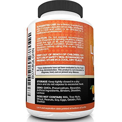 Foto 6 pulgar | Suplemento Nutrivein de Vitamina C Liposomal 1650 mg 180 Cápsulas - Venta Internacional