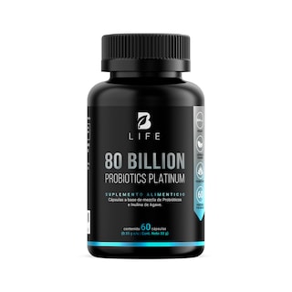 Foto 1 | Suplemento B Life 80 Billion Probiotics Platinum de 60 Cápsulas