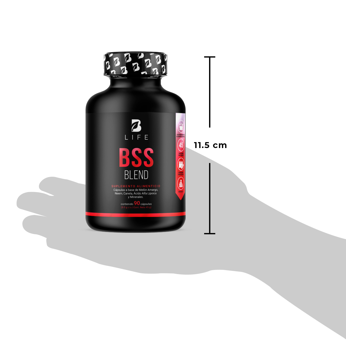Foto 6 | Suplemento B Life Bss Blend de 90 Cápsulas