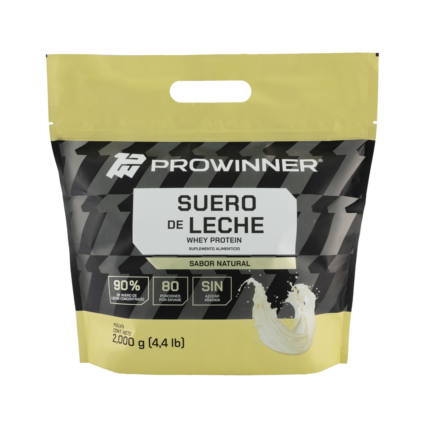 Foto 1 | Suplemento Suero de Leche ProWinner Sabor Natural 2 kg