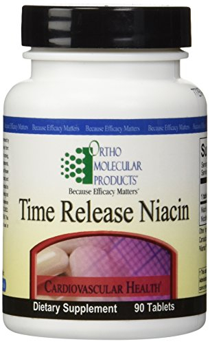 Foto 2 pulgar | Suplemento Ortho Molecular Time Release Niacin 90 Tabletas - Venta Internacional