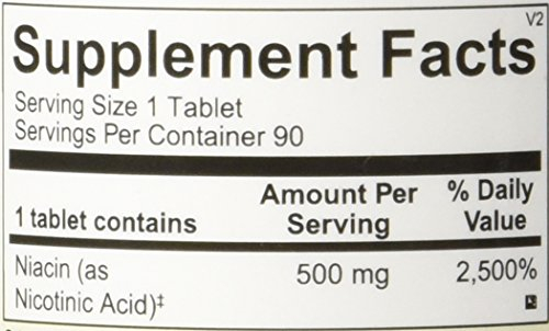 Foto 4 pulgar | Suplemento Ortho Molecular Time Release Niacin 90 Tabletas - Venta Internacional