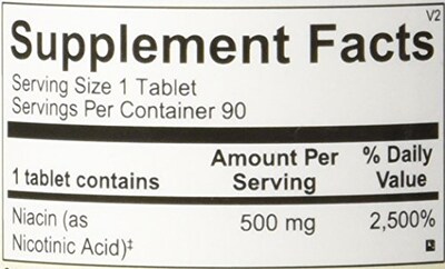 Foto 3 | Suplemento Ortho Molecular Time Release Niacin 90 Tabletas - Venta Internacional
