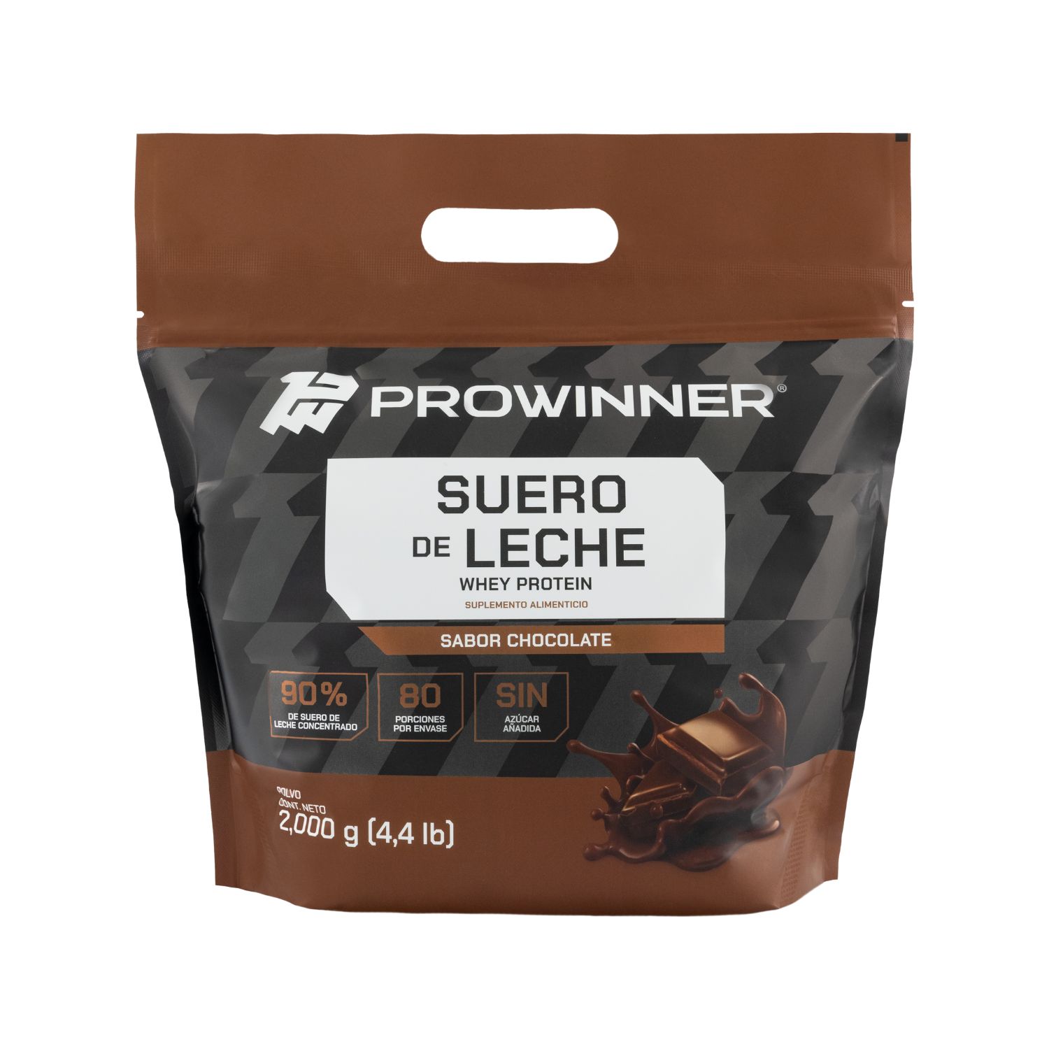 Foto 2 pulgar | Suplemento Suero De Leche Prowinner Sabor Chocolate 2kg