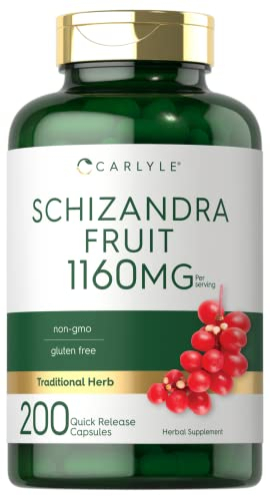 Foto 2 pulgar | Suplemento Carlyle Schizandra Berry 1160 mg 200 Cápsulas - Venta Internacional