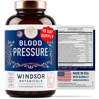 Foto 1 | Suplemento de Apoyo a la Presión Arterial Windsor Botanicals - Venta Internacional