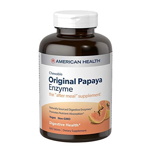 Foto 1 | Tabletas Masticables American Health Original Papaya 600 Unidades - Venta Internacional