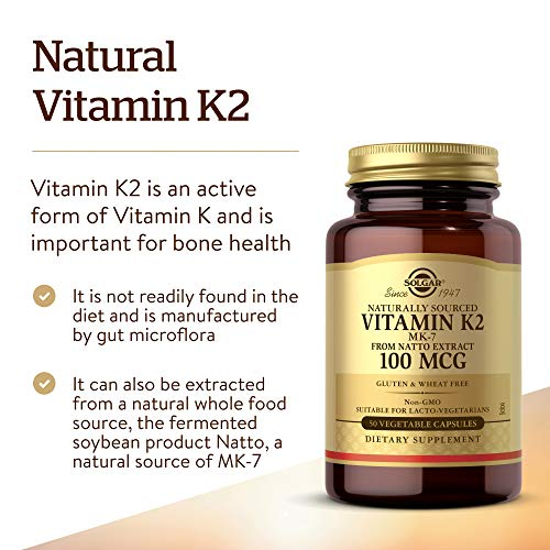 Foto 4 pulgar | Suplemento Solgar De Vitamina K2 Natural 50 Cápsulas 2 Piezas- Venta Internacional