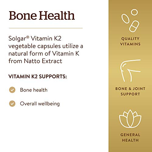 Foto 5 pulgar | Suplemento Solgar De Vitamina K2 Natural 50 Cápsulas 2 Piezas- Venta Internacional