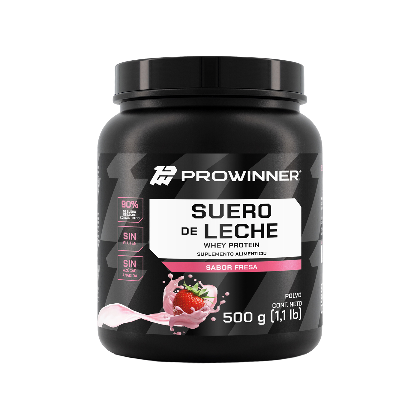 Foto 1 | Suplemento Suero De Leche Prowinner Sabor Fresa 500 Gramos