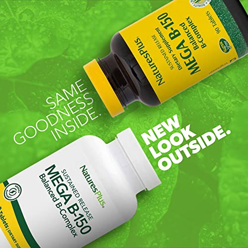 Foto 2 | Suplemento Nature's Plus Mega B-150 Complex 90 Tabletas - Venta Internacional