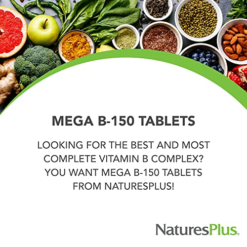 Foto 4 pulgar | Suplemento Nature's Plus Mega B-150 Complex 90 Tabletas - Venta Internacional