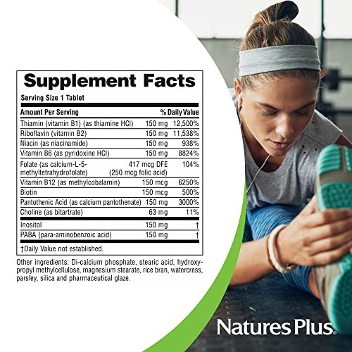 Foto 6 pulgar | Suplemento Nature's Plus Mega B-150 Complex 90 Tabletas - Venta Internacional