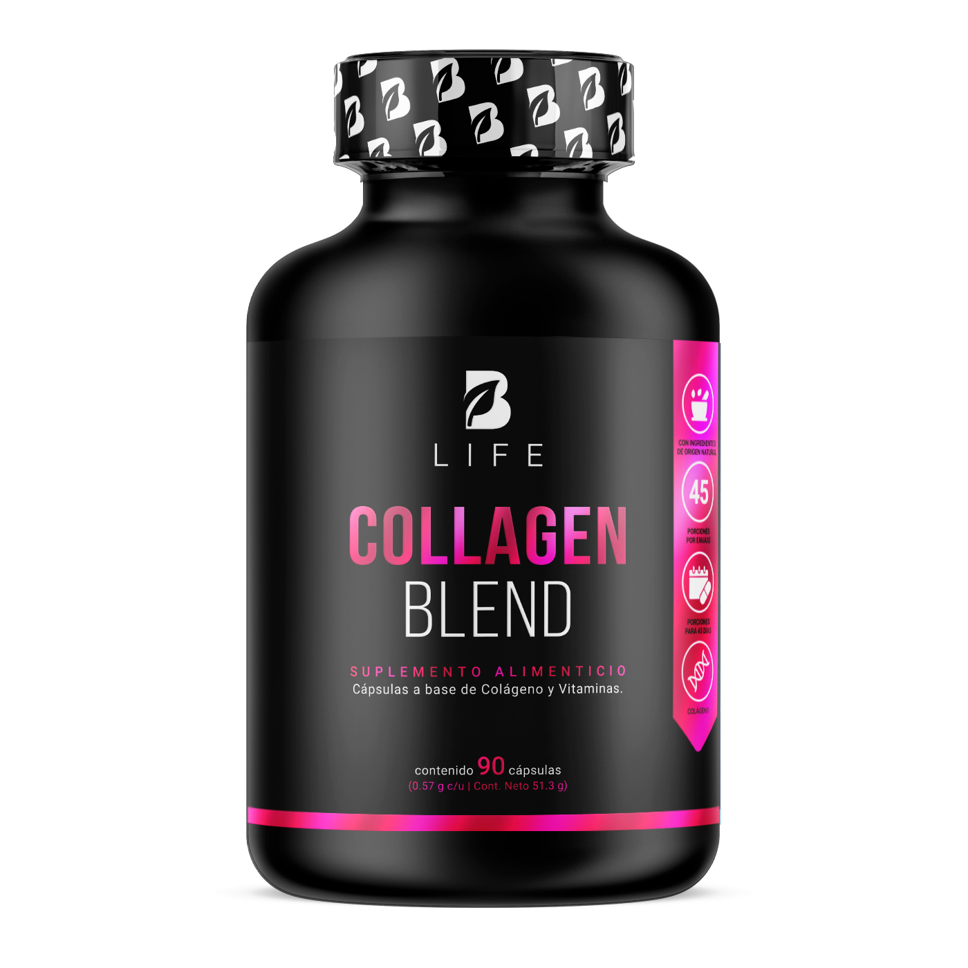 Foto 1 | Collagen Blend B Life 90 Cápsulas