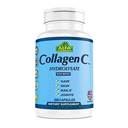 Suplemento de Vitaminas Alfa Hidrolizado de Colágeno C Natural - Venta Internacional