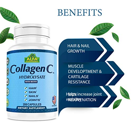 Foto 4 pulgar | Suplemento de Vitaminas Alfa Hidrolizado de Colágeno C Natural - Venta Internacional