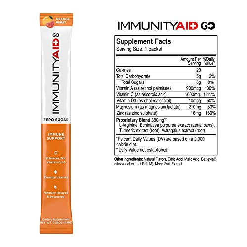 Foto 3 pulgar | Paquete de Hidratación Lifeaid Immunityaid Go! Paquete de 14 Unidades - Venta Internacional