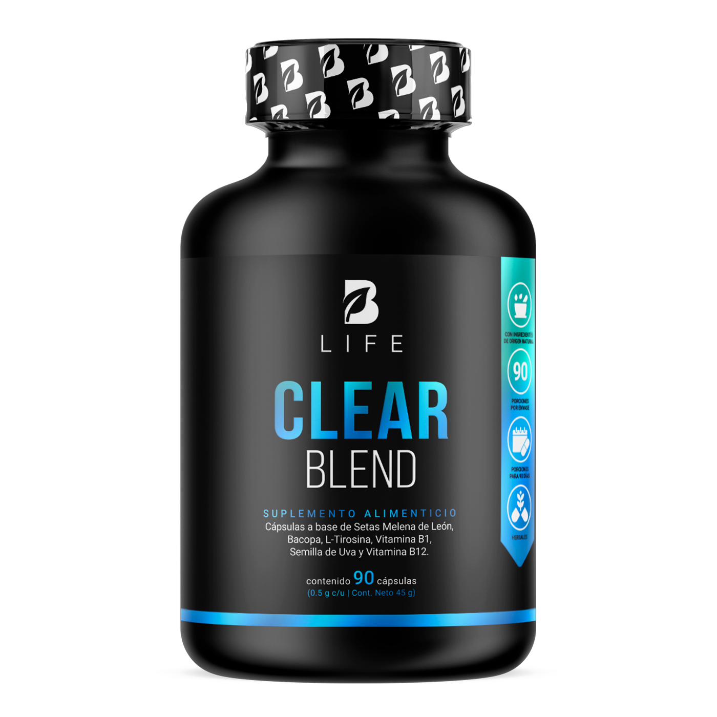 Foto 1 | Clear Blend B Life 90 Cápsulas
