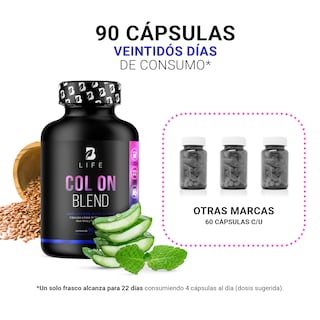 Foto 4 | Col On Blend B Life 90 Cápsulas