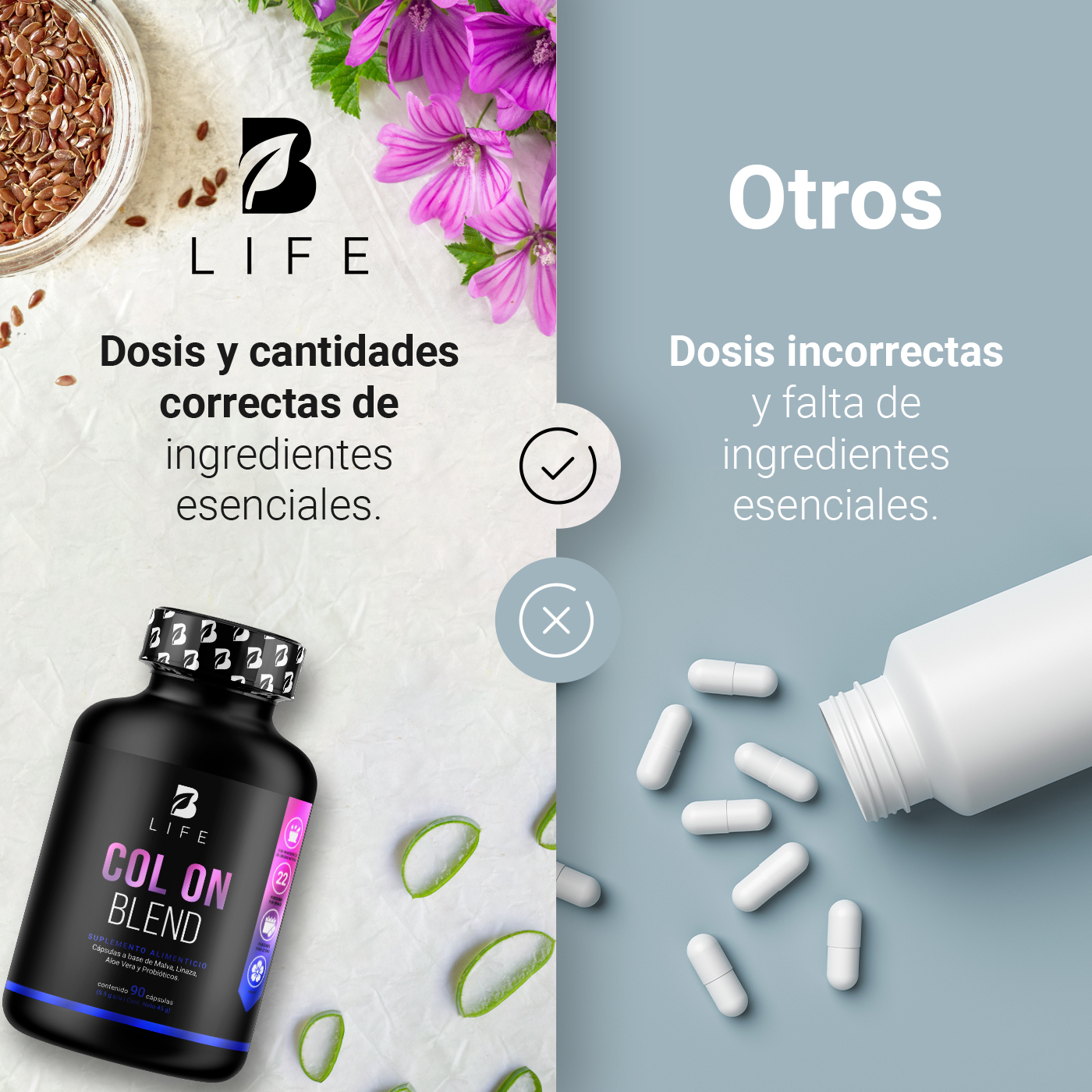 Foto 5 | Col On Blend B Life 90 Cápsulas