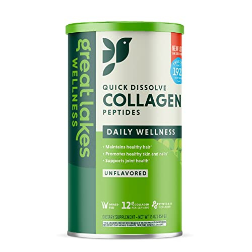 Foto 2 pulgar | Suplemento de Péptidos de Colágeno en Polvo Great Lakes 473 ml - Venta Internacional