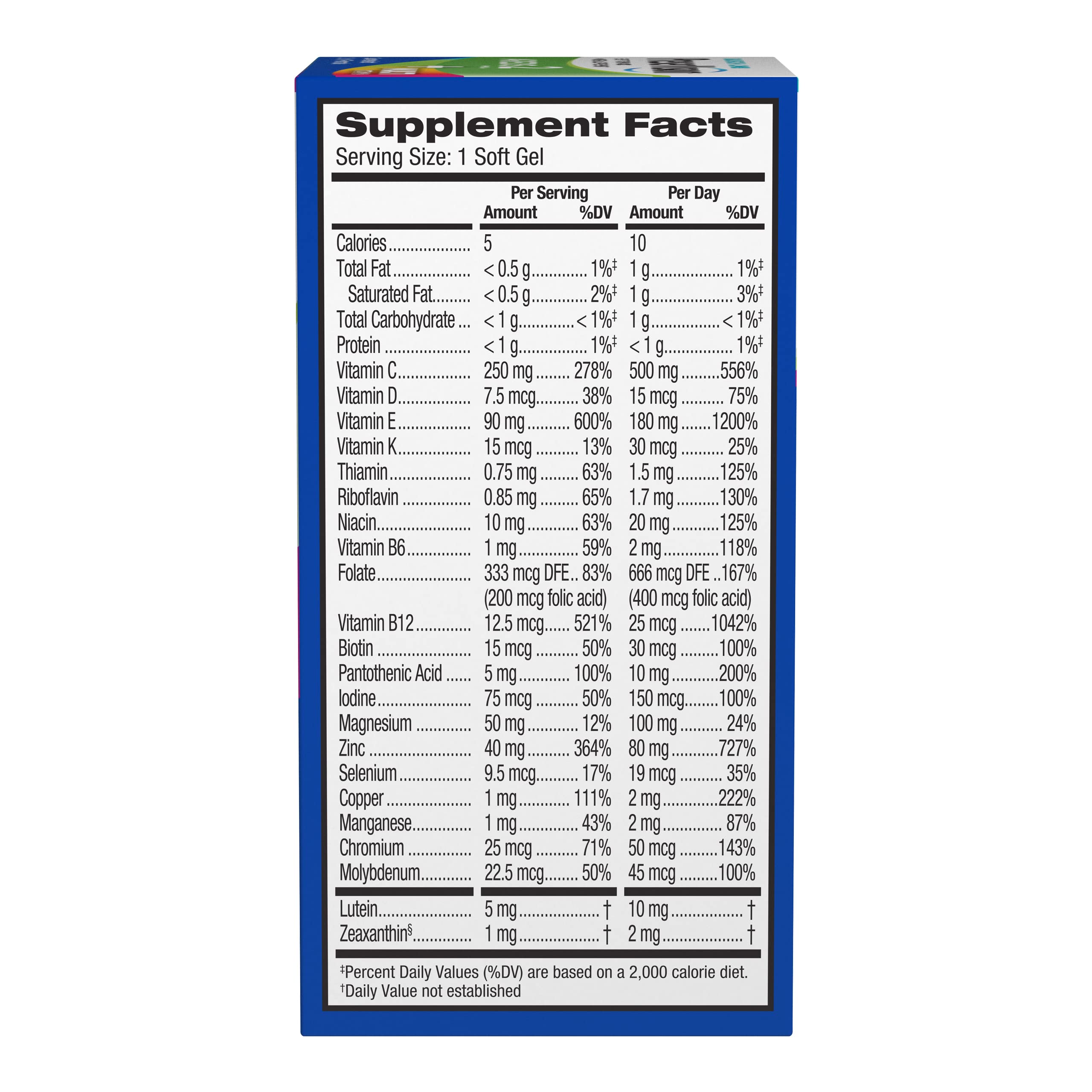 Foto 6 pulgar | Suplemento Preservision Areds 2 Formula + Multivitamínico 80 Unidades - Venta Internacional