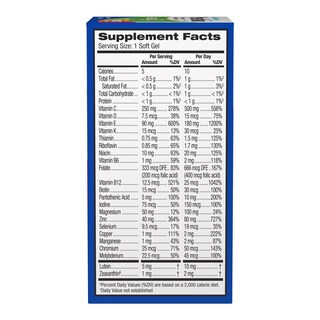 Foto 5 | Suplemento Preservision Areds 2 Formula + Multivitamínico 80 Unidades - Venta Internacional