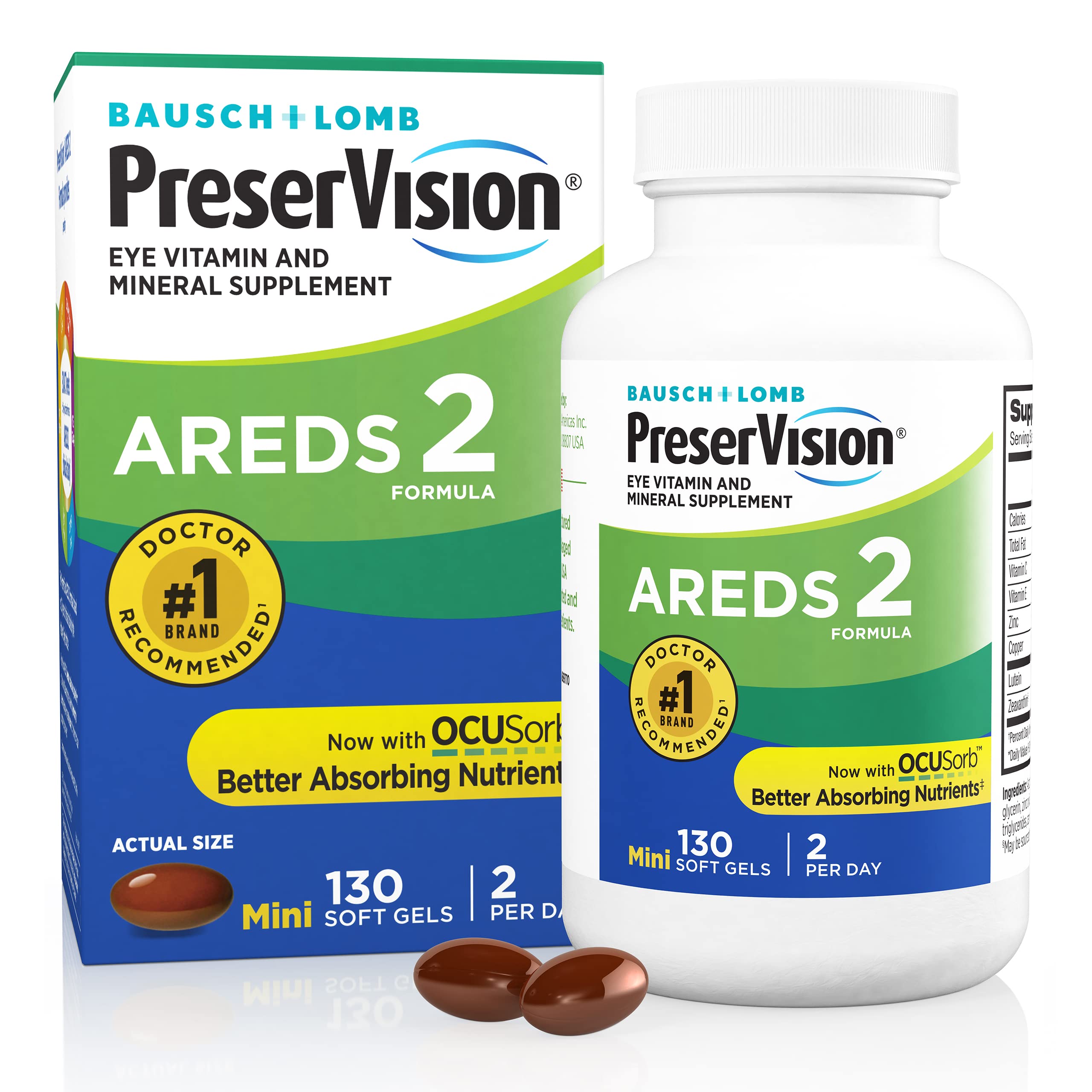 Suplemento De Vitaminas Y Minerales Para Ojos Preservision Areds 2 - Venta Internacional