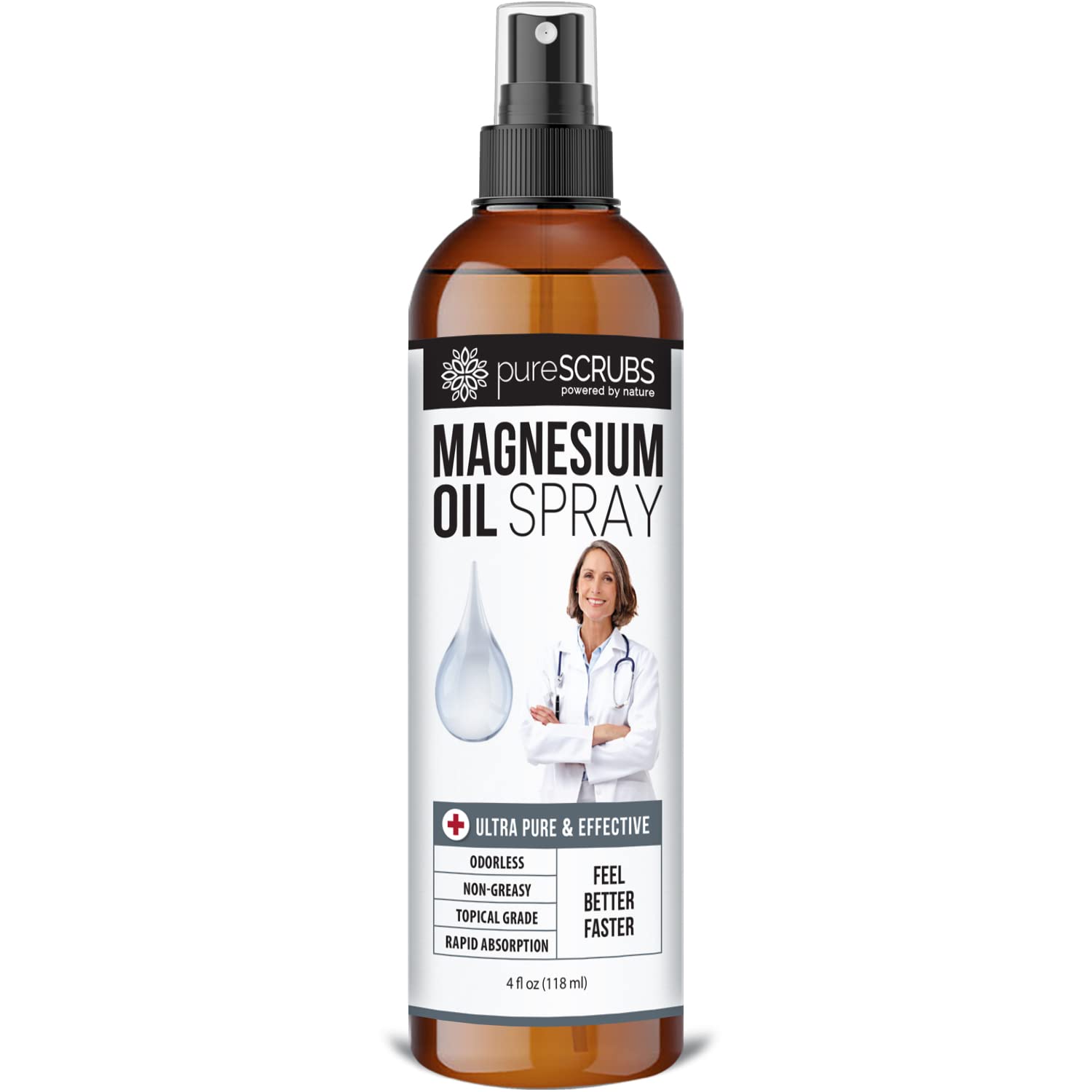 Spray Purescrubs de Magnesio 120 ml-Venta Internacional