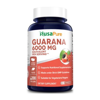 Foto 1 | Suplemento Nusapure Extracto de Guaraná 200 Cápsulas - Venta Internacional