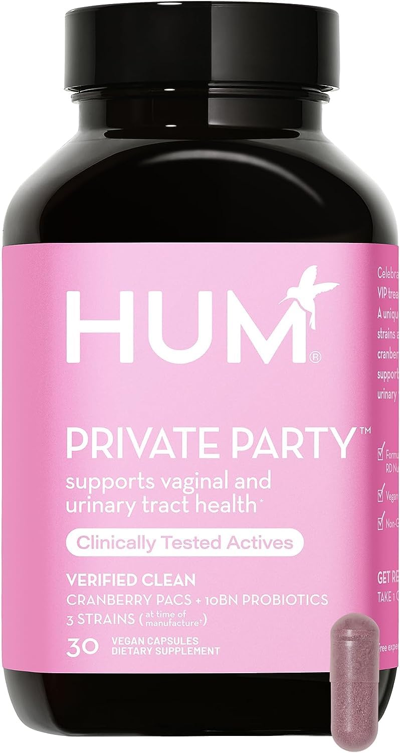 Foto 2 pulgar | Probióticos Vaginales Hum Private Party Arándano Suministro para 30 Días - Venta Internacional
