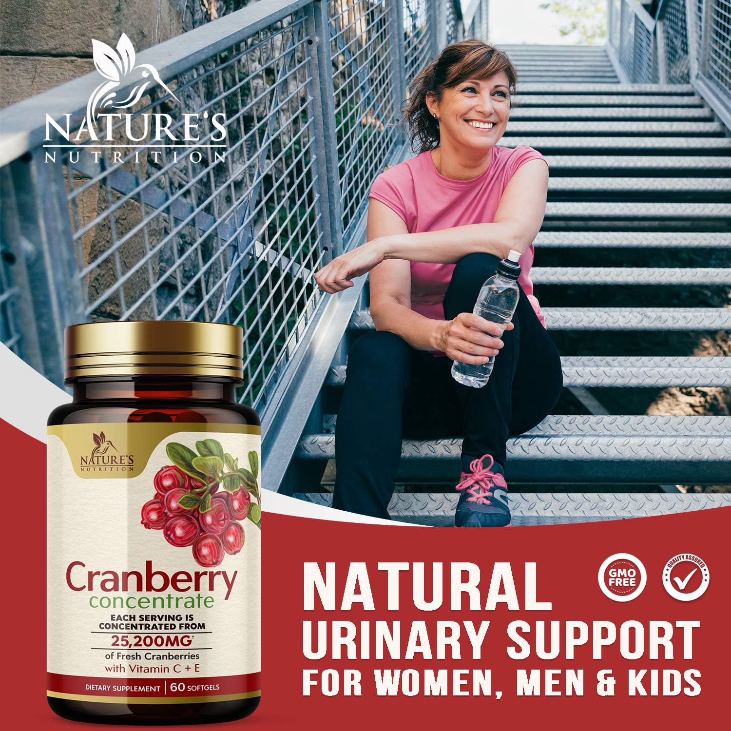 Foto 6 | Suplemento de Extracto de Arándano Nature's Nutrition 25200 mg 60 Softgels - Venta Internacional