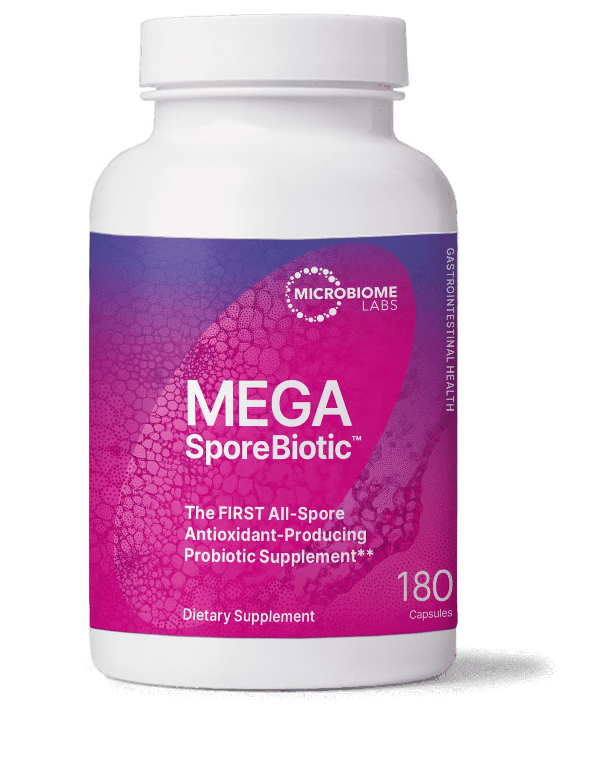 Suplemento Microbiome Labs Megasporebiotic 180 Cápsulas - Venta Internacional