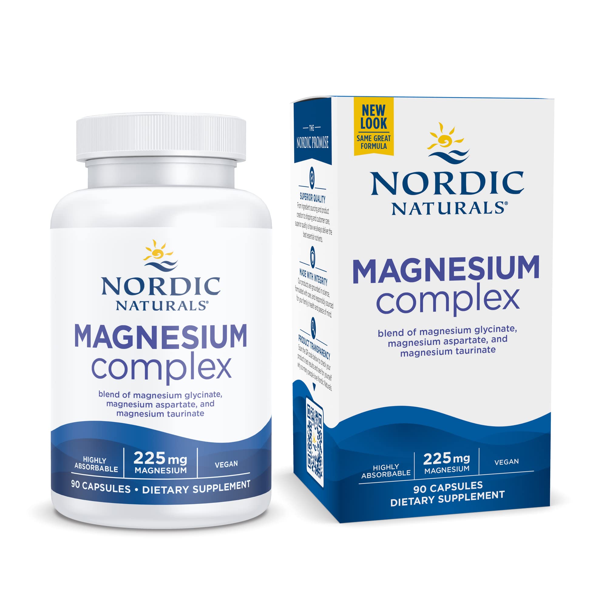 Suplemento Nordic Naturals Magnesium Complex 90 Cápsulas - Venta Internacional