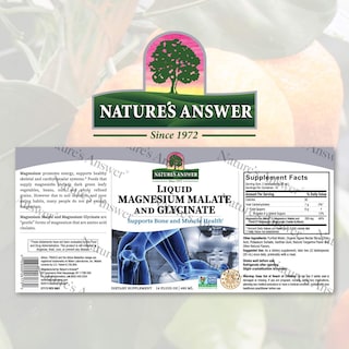Foto 2 | Suplemento de Malato y Glicinato de Magnesio Líquidos Nature's Answer - Venta Internacional
