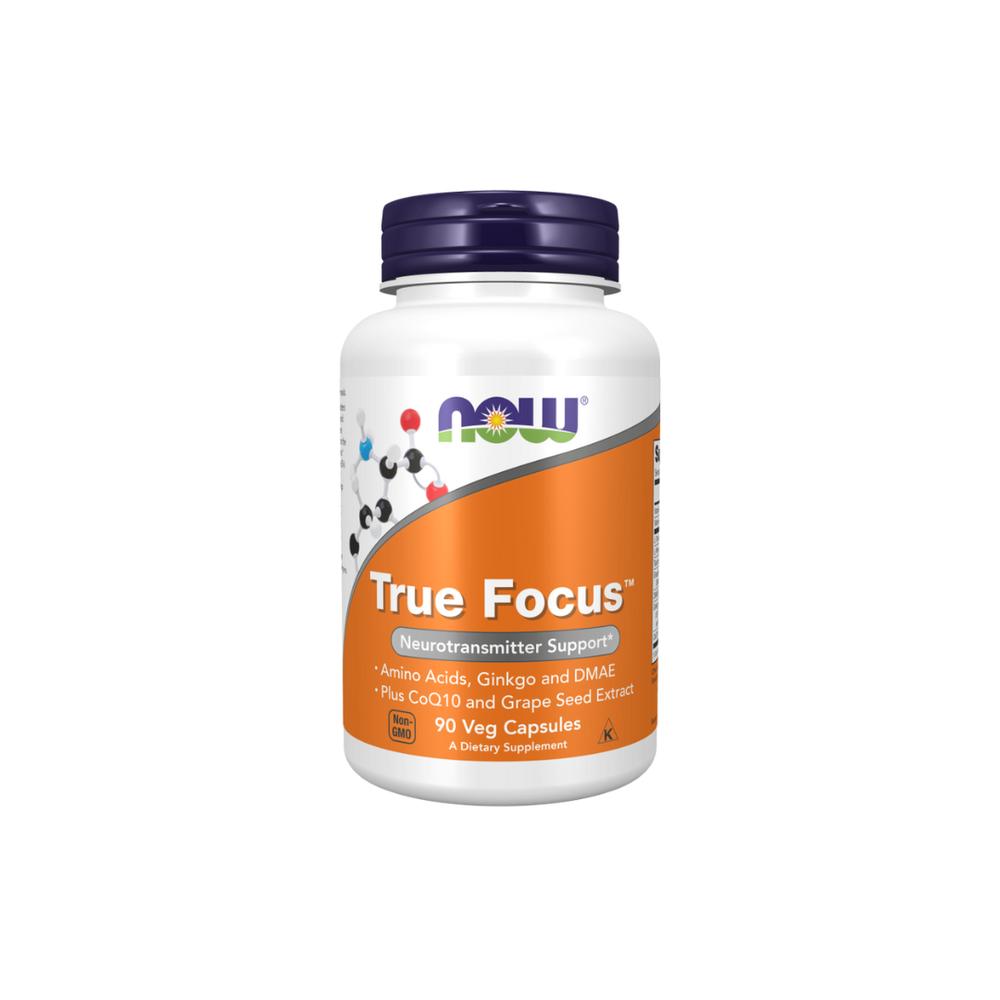 Foto 2 pulgar | Vitaminas Now True Focus Enfoque Mental 90 Cápsulas