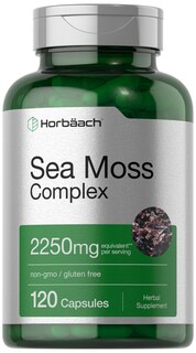 Foto 1 | Suplemento Horbäach Sea Moss Complex 2250 mg 120 Cápsulas - Venta Internacional