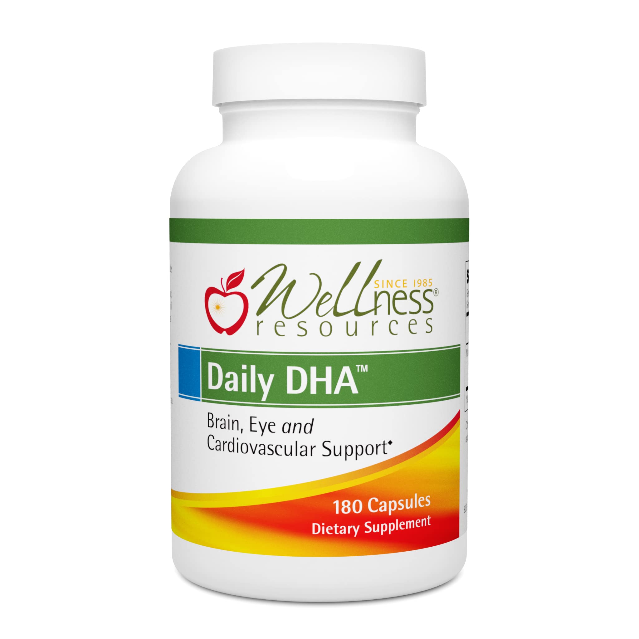 Aceite de Pescado Wellness Resources Dha Diario 180 Cápsulas - Venta Internacional