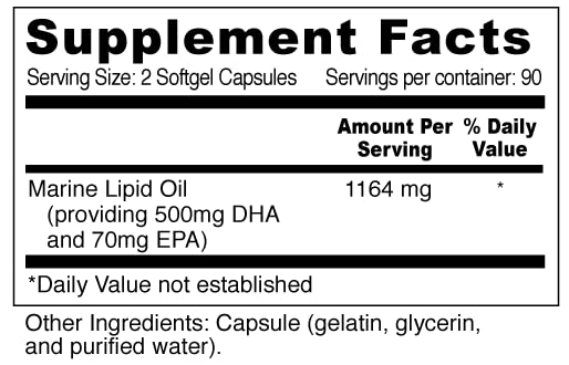 Foto 7 pulgar | Aceite de Pescado Wellness Resources Dha Diario 180 Cápsulas - Venta Internacional