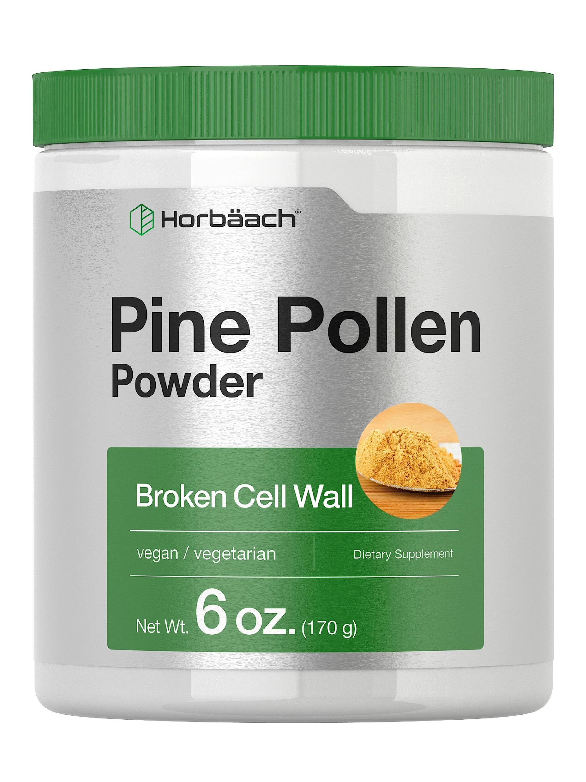 Foto 2 pulgar | Polen de Pino Horbäach en Polvo 180 ml Nature's Superfood - Venta Internacional