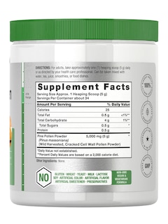 Foto 2 | Polen de Pino Horbäach en Polvo 180 ml Nature's Superfood - Venta Internacional